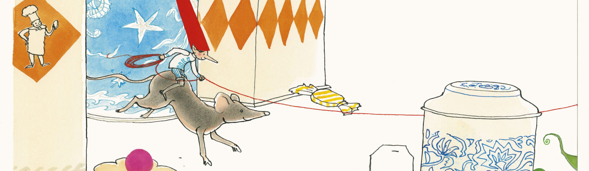 Illustratie Ossip en muis