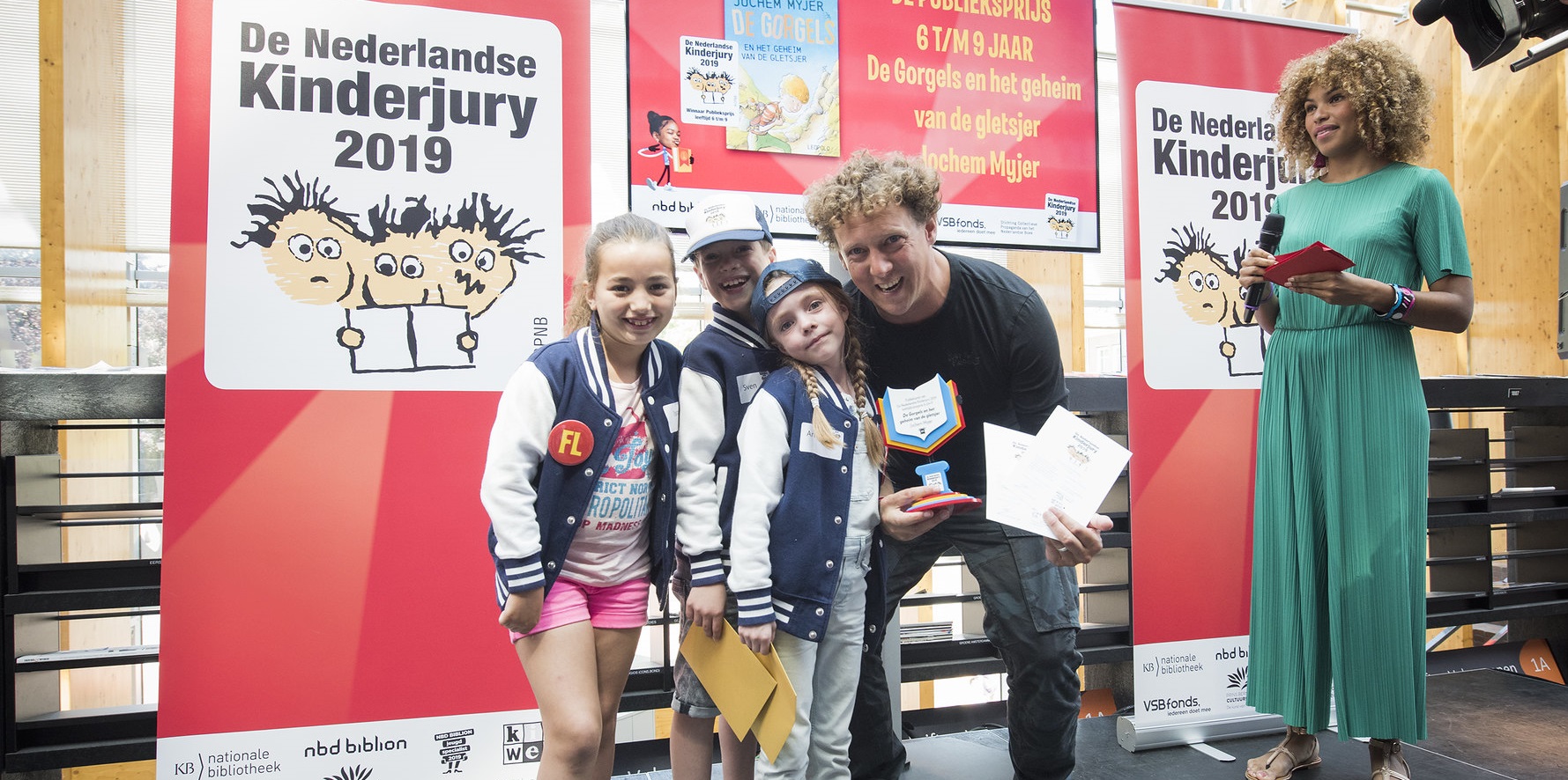 Kinderjury Prijs voor Jochem Myjer en Linda Dielemans