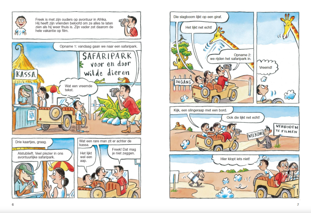 AVI Strip - Een ongelooflijke safari, Rian Visser en Hugo van Look