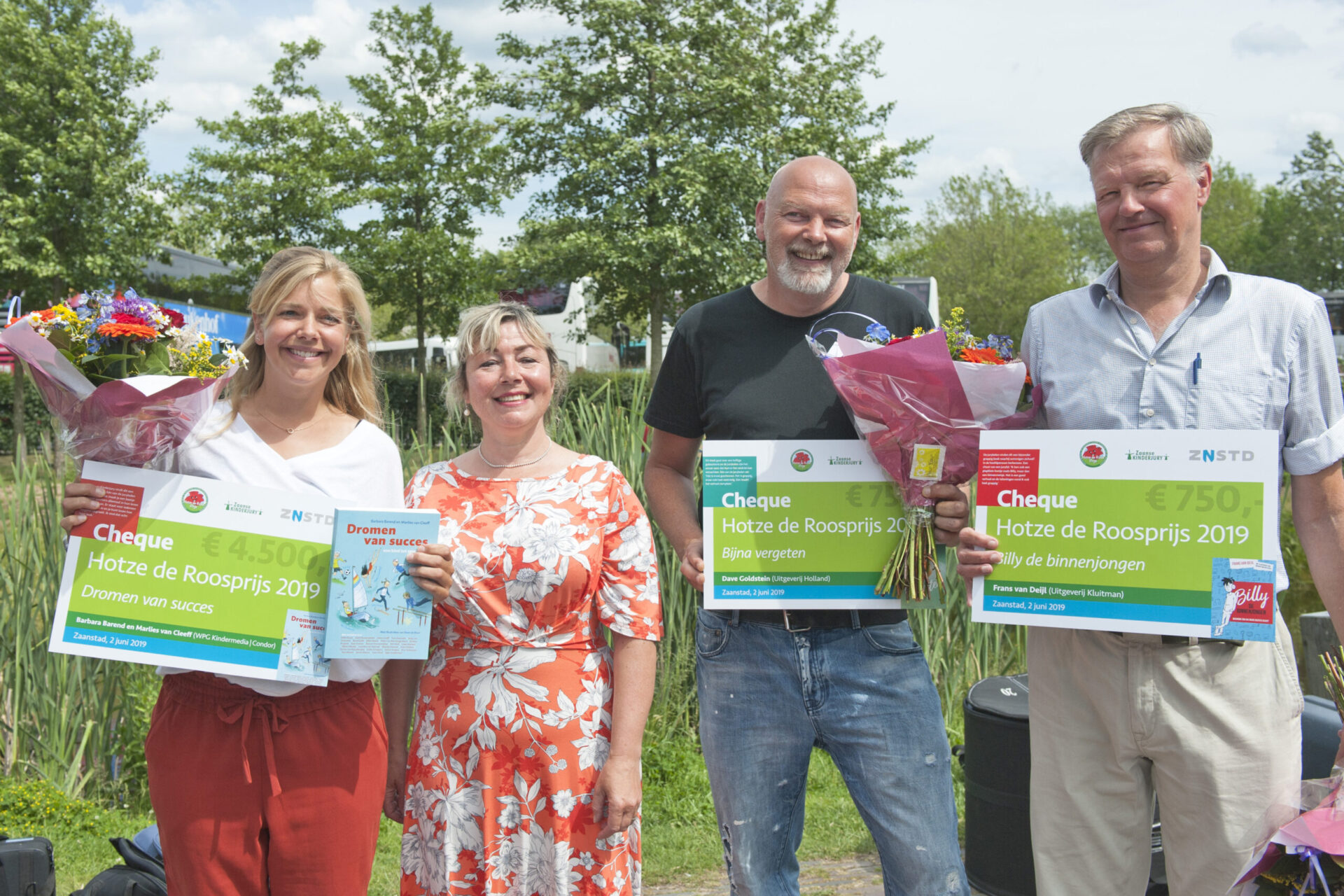 Dromen van succes door honderden kinderen verkozen tot beste kinderboekendebuut