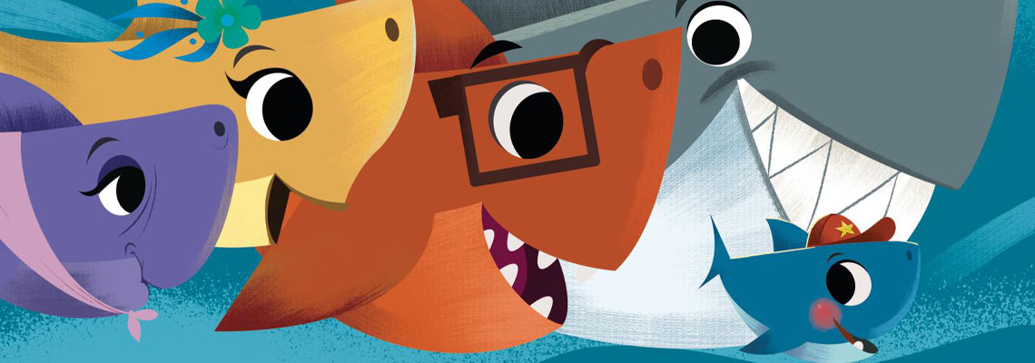 Verstoppertje met Baby Shark - John John Bajet