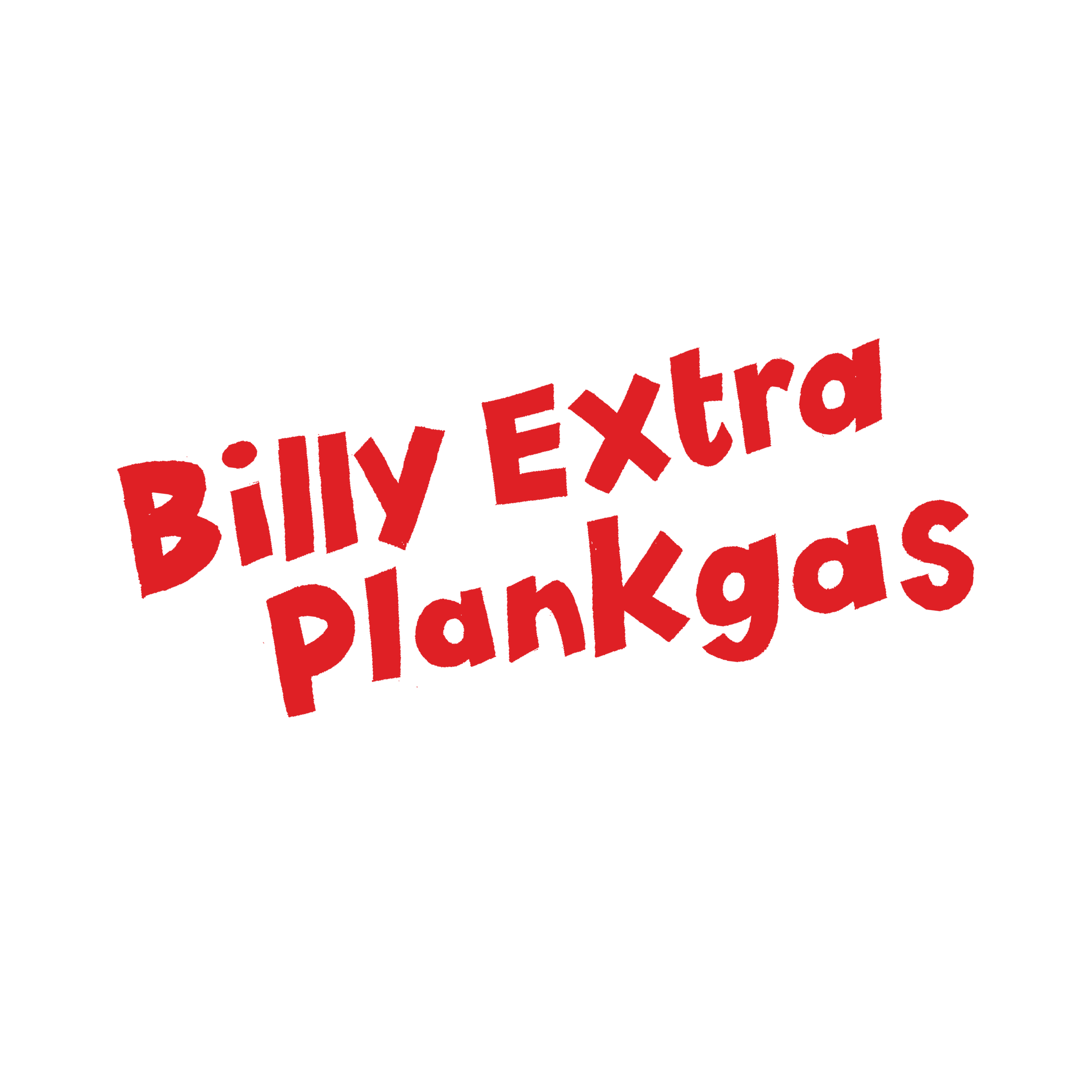 Logo_Billy extra plankgas_Yorick Goldewijk, Kees de Boer