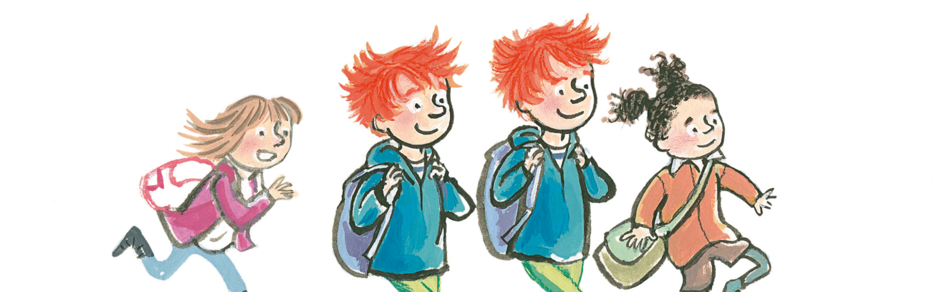 Beginnende lezers en AVI_Illustratie uit Mijn zelfleesboek voor groep 3 door Saskia Halfmouw