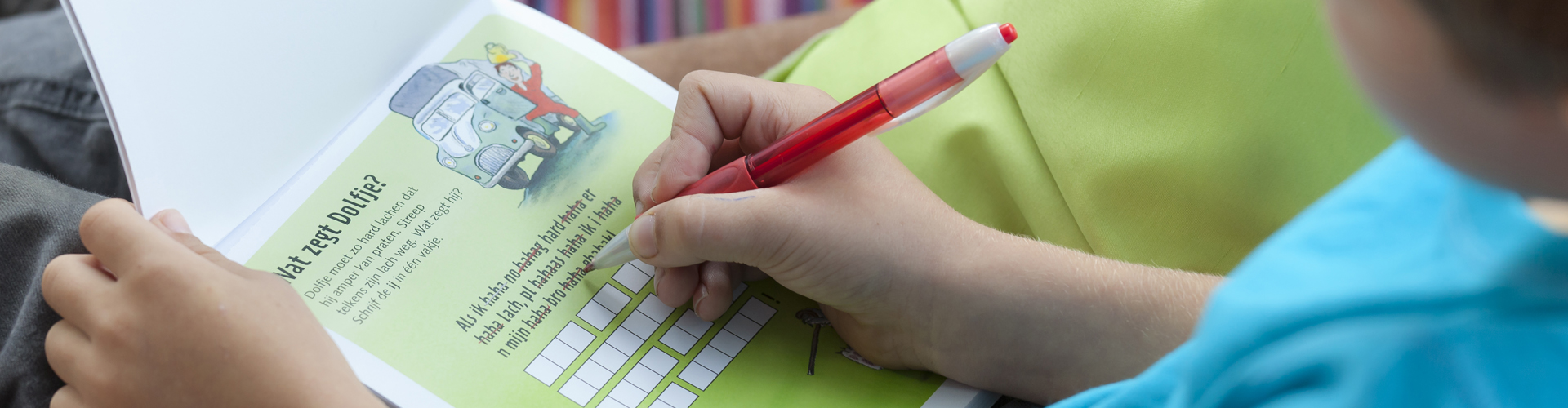 Educatieve doeboeken, Dolfje Weerwolfje