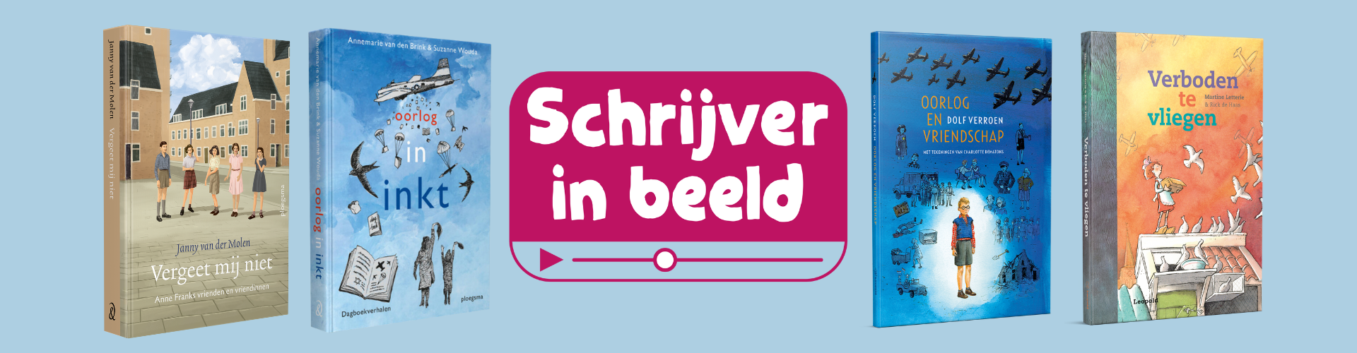 Schrijver in beeld - Oorlog