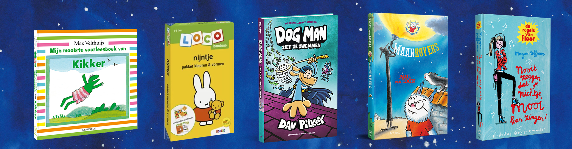 Kinderboeken.nl Klaar voor de feestdagen Sint Kerst Cadeauboeken