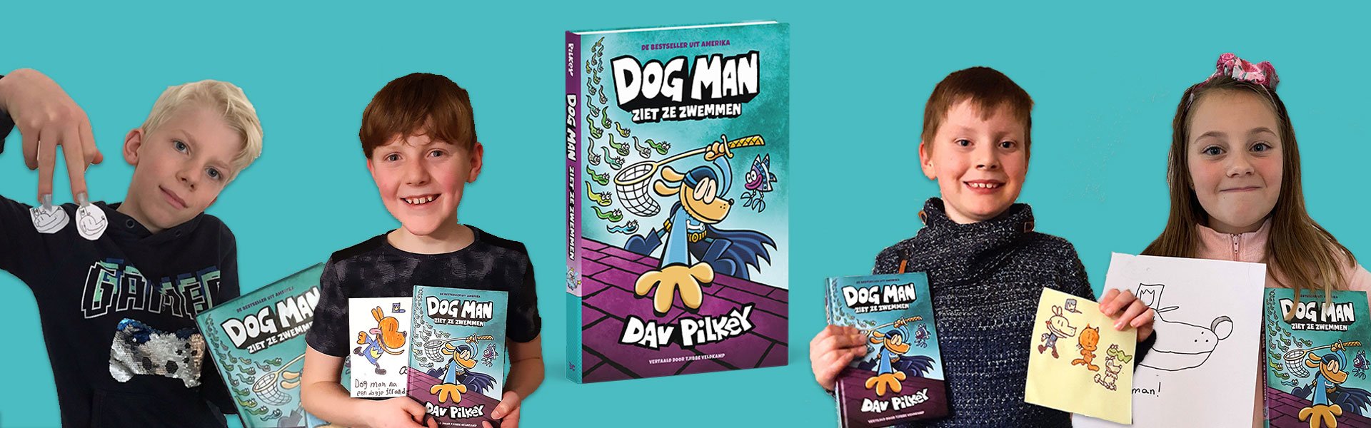 Dog Man Kinderpanel