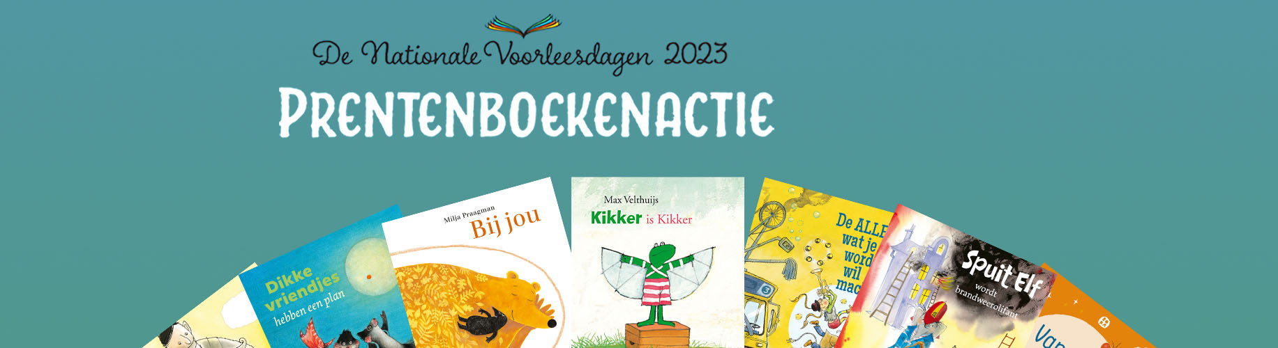 Prentenboekenactie Nationale Voorleesdagen januari - februari
