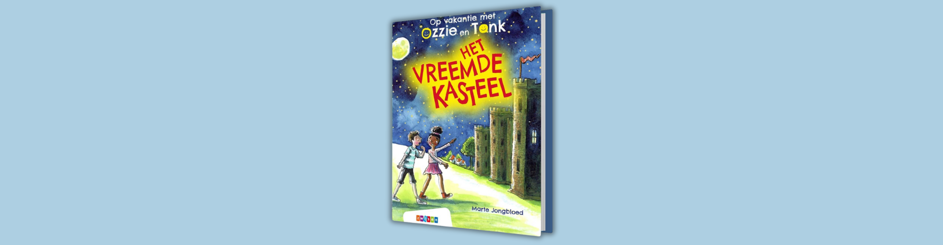 Het kinderpanel leest 'Ozzie en Tonk - Het vreemde kasteel'