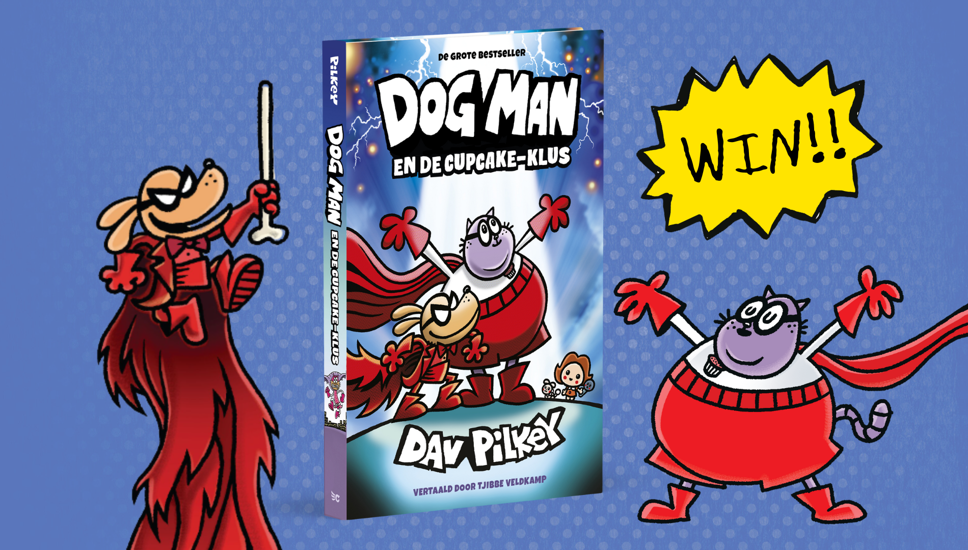 Pre-order de nieuwste Dog Man en win!