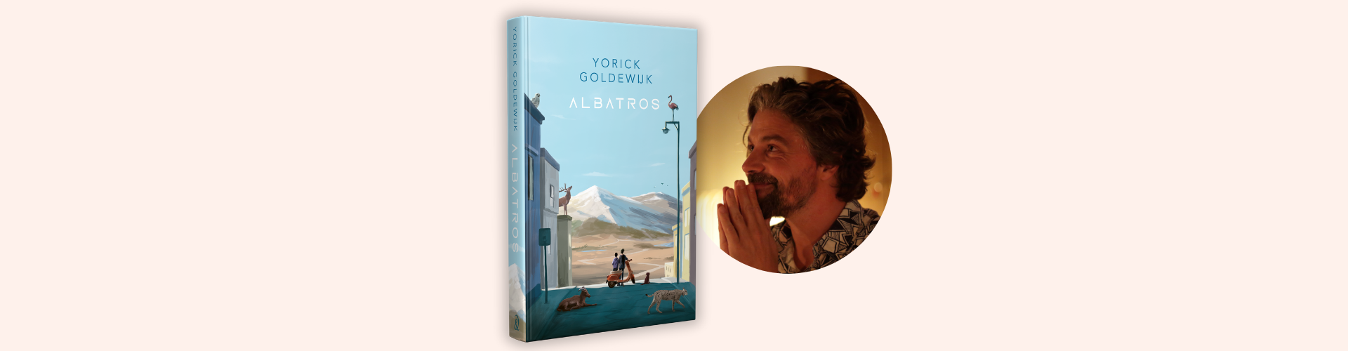 Yorick Goldewijk schrijft nieuw boek 'Albatros'
