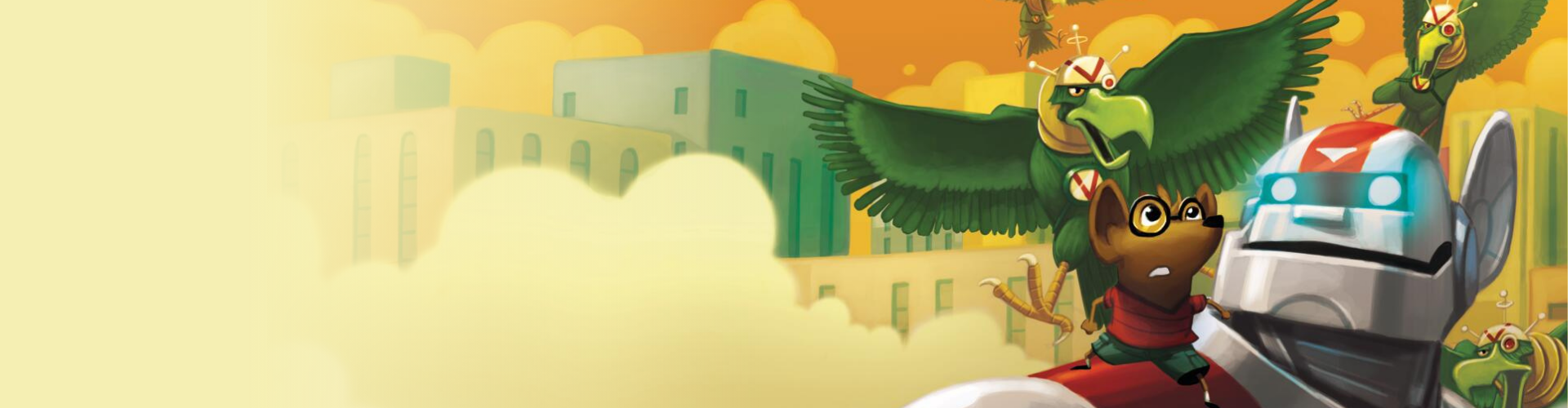 Ricky Ricotta's Superrobot en de Videovogels