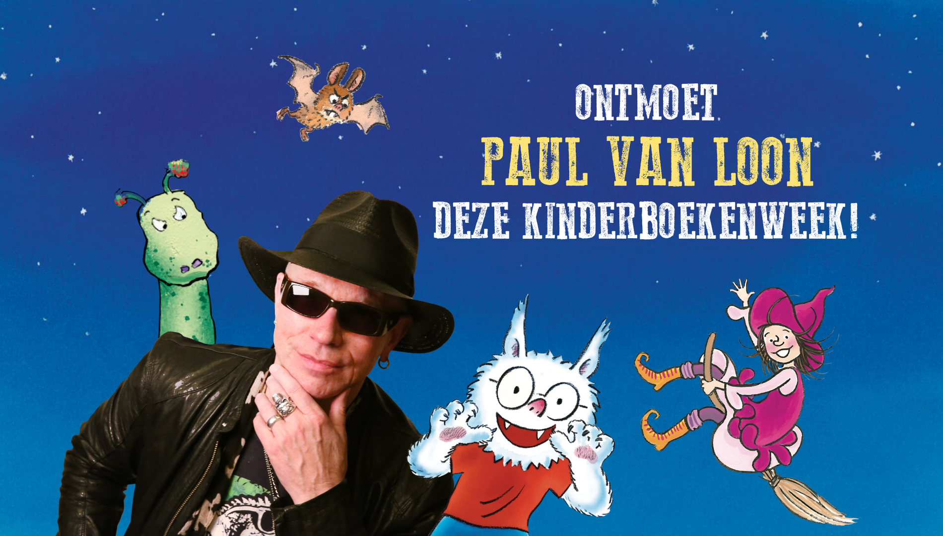 Wrow! Ontmoet Paul van Loon tijdens de Kinderboekenweek
