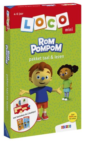 Loco mini rompompom pakket taal & lezen -