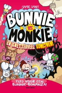 Bunnie vs Monkie 9 - Bunnie vs Monkie en knetterveel konijnen! - Jamie Smart