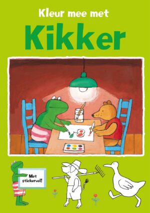 Kleur mee met kikker - Max Velthuijs