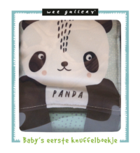 Knuffelboekje Panda - Wee Gallery