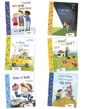Pakket Leren lezen AVI start 2 (6 titels)