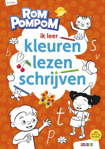 Rompompom – ik leer kleuren, lezen, schrijven