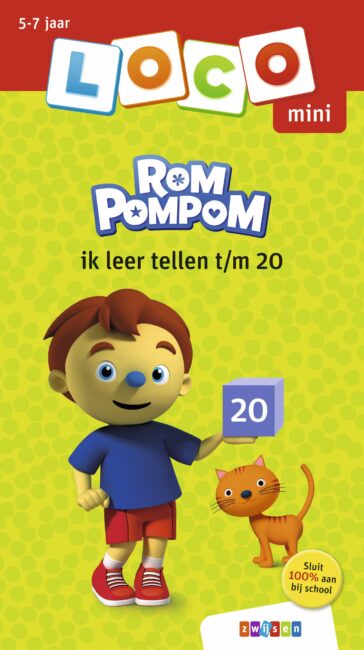 Rompompom ik leer tellen t/m 20