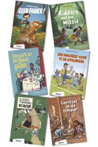Toneellezen – Pakket 2 Toneellezen groep 4 (6 titels) - 