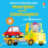 Meerijden op een takelwagen! -