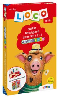 Loco Mini – Veilig leren lezen pakket begrijpend lezen kern 7-11 - Eefje Kuijl