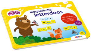 Letterplons - magnetische letterdoos - Katrien van Schuylenbergh