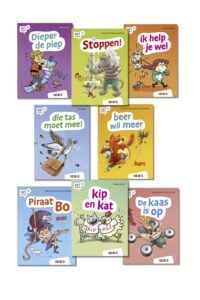 Pakket AVI strips groep 3 en 4 (8 titels) - 