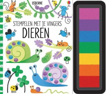 Stempelen met je vingers – Dieren