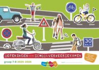 Schoolverkeersexamen groep 7-8 2025-2026 Oefenboek - Job van Gelder
