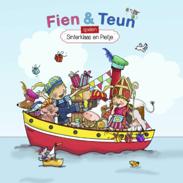 Fien & Teun spelen Sinterklaas en Pietje