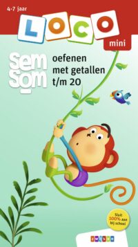 Loco Mini – Loco mini semsom oefenen met getallen t/m 20 - Job van Gelder