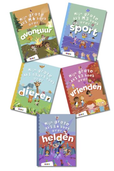 Pakket Mijn grote AVI boeken (5 titels)