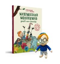 Maximiliaan Modderman geeft een feestje (met voorleesknuffeltje) - Joukje Akveld