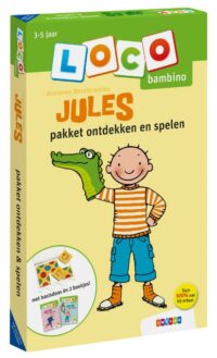 Loco bambino Jules pakket ontdekken & spelen - Annemie Berebrouckx