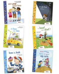 Leren lezen AVI start - Pakket Leren lezen AVI start 2 (6 titels) - 