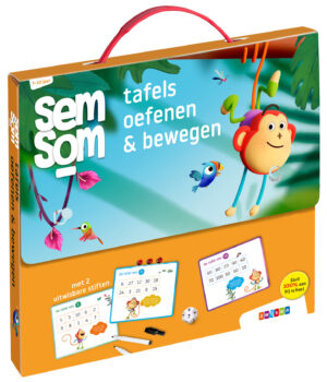 Semsom tafels oefenen & bewegen (7-10 jaar) - Job van Gelder