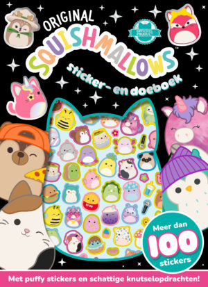 Original Squishmallows sticker- en doeboek -