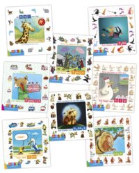 Pakket 1 kleuters samenleesboeken (8 titels) - 
