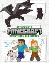 Het officiële Minecraft avonturen kleurboek -