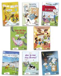 Toneellezen – Pakket Toneellezen Moppen groep 3 en 4 (8 titels) - 