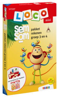 Loco mini semsom rekenen groep 3 en 4 pakket - Job van Gelder