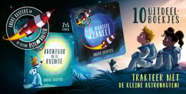 De kleine astronauten – uitdeelboekjes