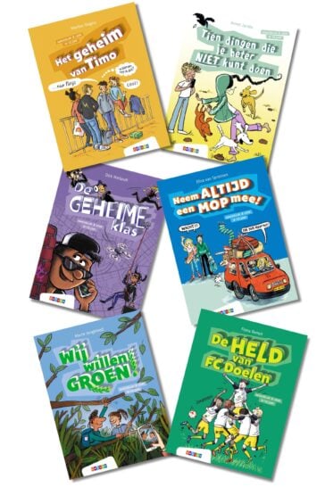 Pakket Makkelijk & Leuk AVI M4 (6 titels)