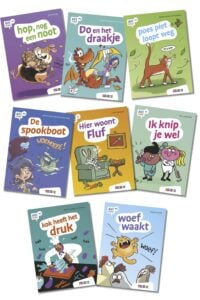 Pakket 2 AVI strips groep 3 en 4 (8 titels) -