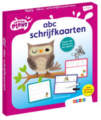 Letterplons – abc schrijfkaarten - Katrien van Schuylenbergh