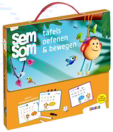 Semsom 7-10 jaar tafels oefenen & bewegen