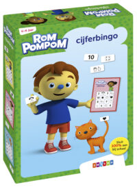 Rompompom - Rompompom cijferbingo - Katrien van Schuylenbergh