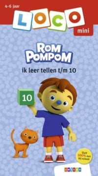 Loco mini Rompompom ik leer tellen t/m 10 - Katrien van Schuylenbergh